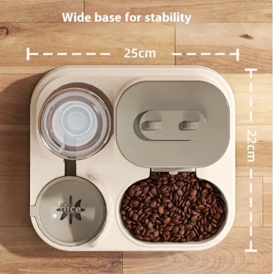 Dispensador automatico para agua y comida
