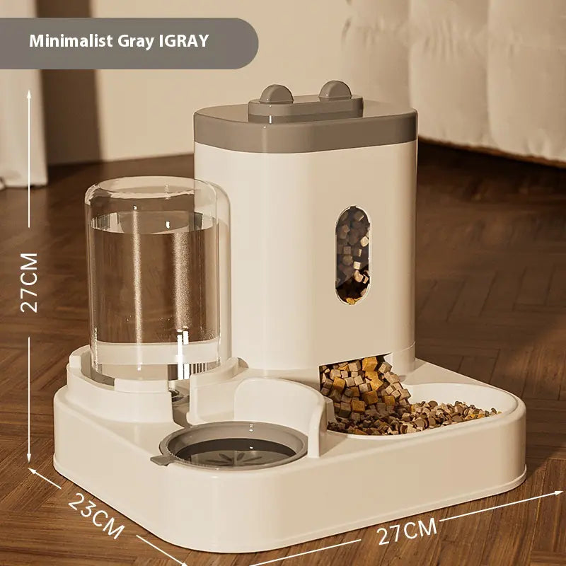 Dispensador automatico para agua y comida