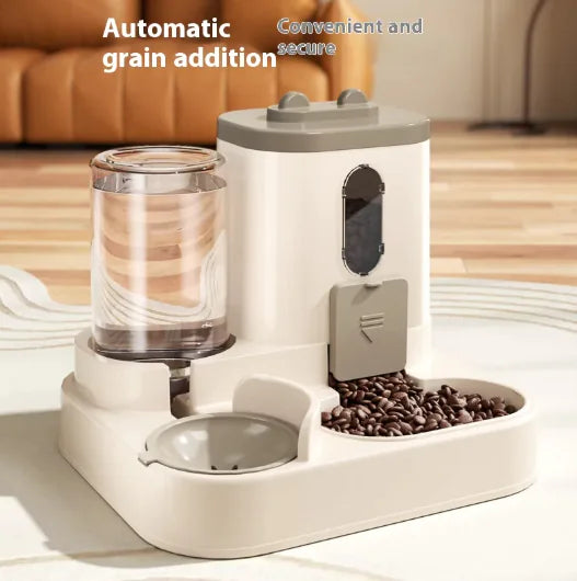 Dispensador automatico para agua y comida