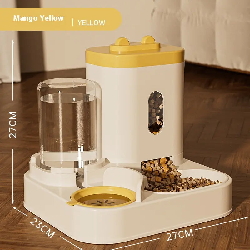 Dispensador automatico para agua y comida