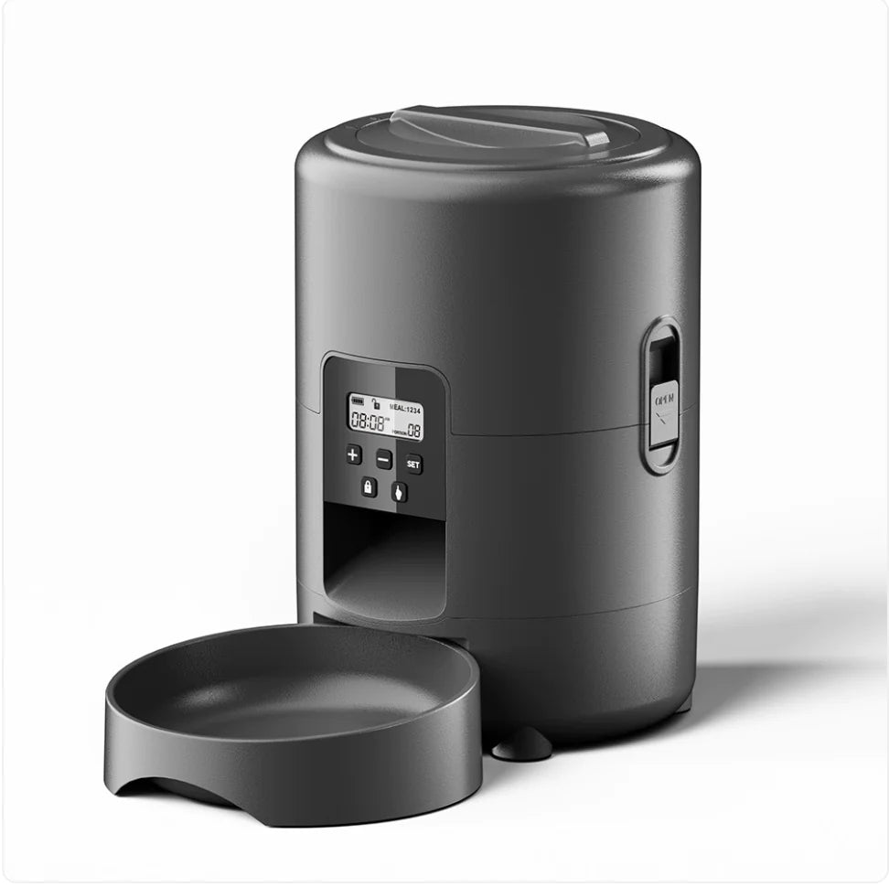 Dispensador de alimentos para perros y gatos